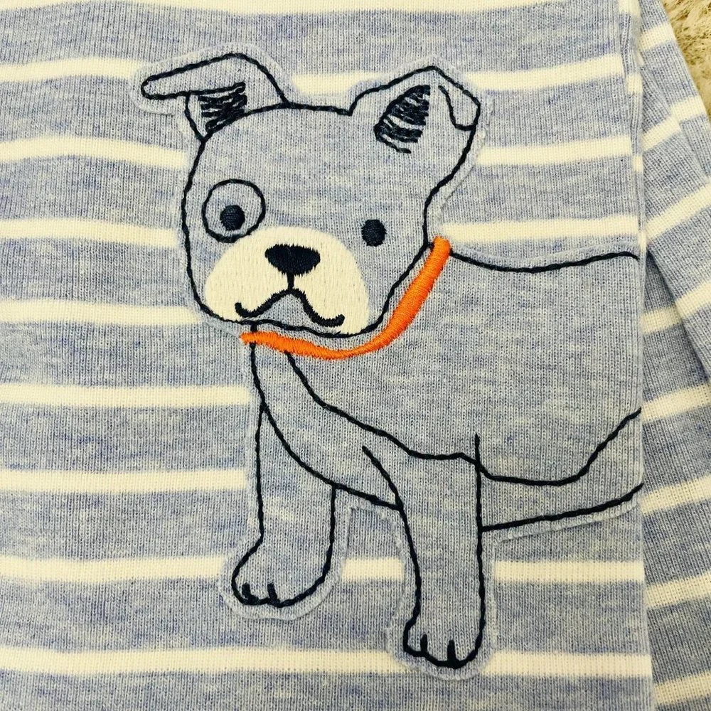 Child of Mine 3 pc outfit Happy Little Guy - 0-3 months - French Bulldog - Picture 2 of 7